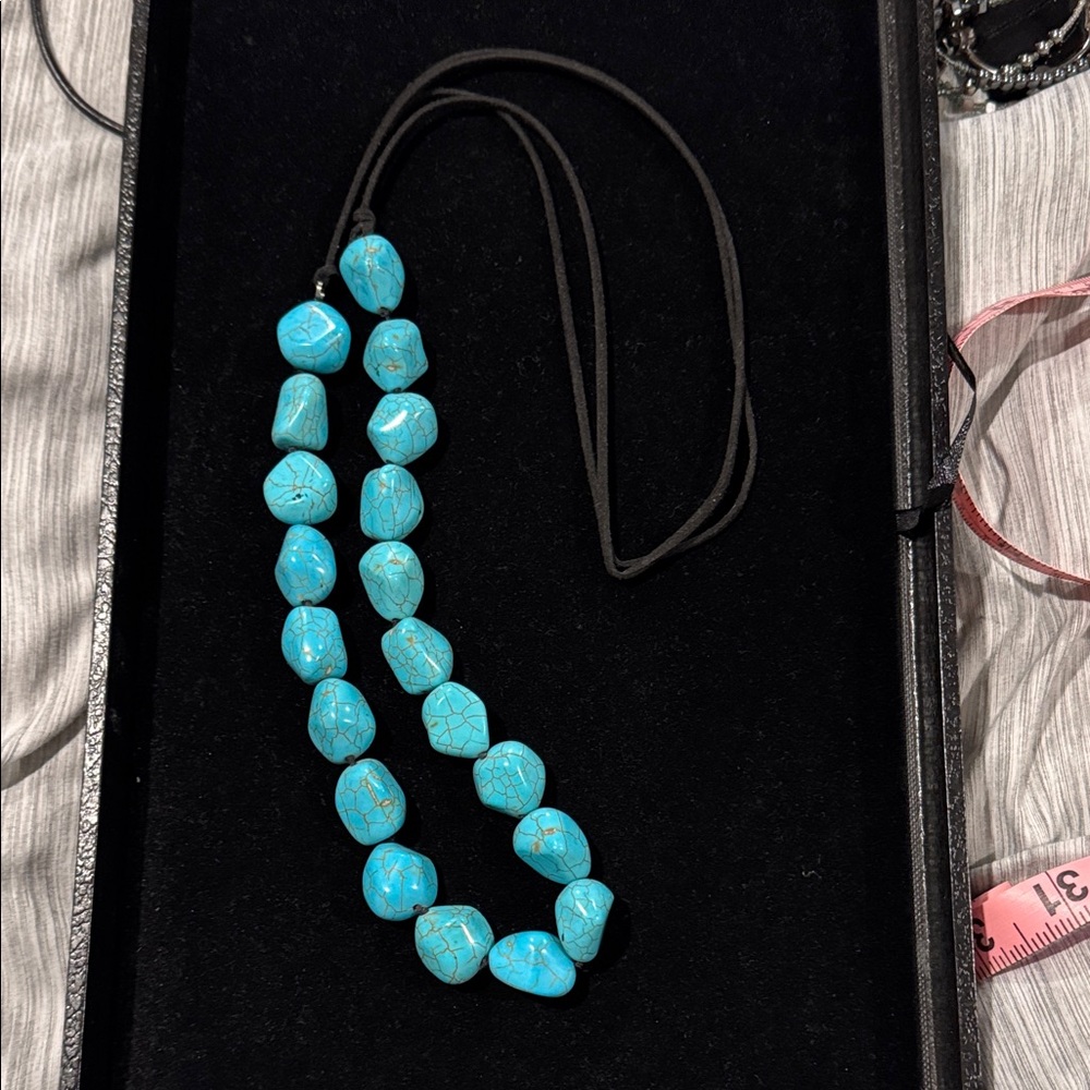 Turquoise Beaded Necklace